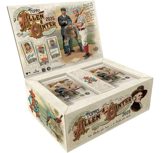 2025 Topps Allen and Ginter Baseball Hobby Box