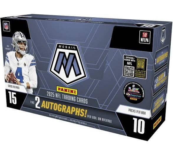 2025 Mosaic Football Hobby Box