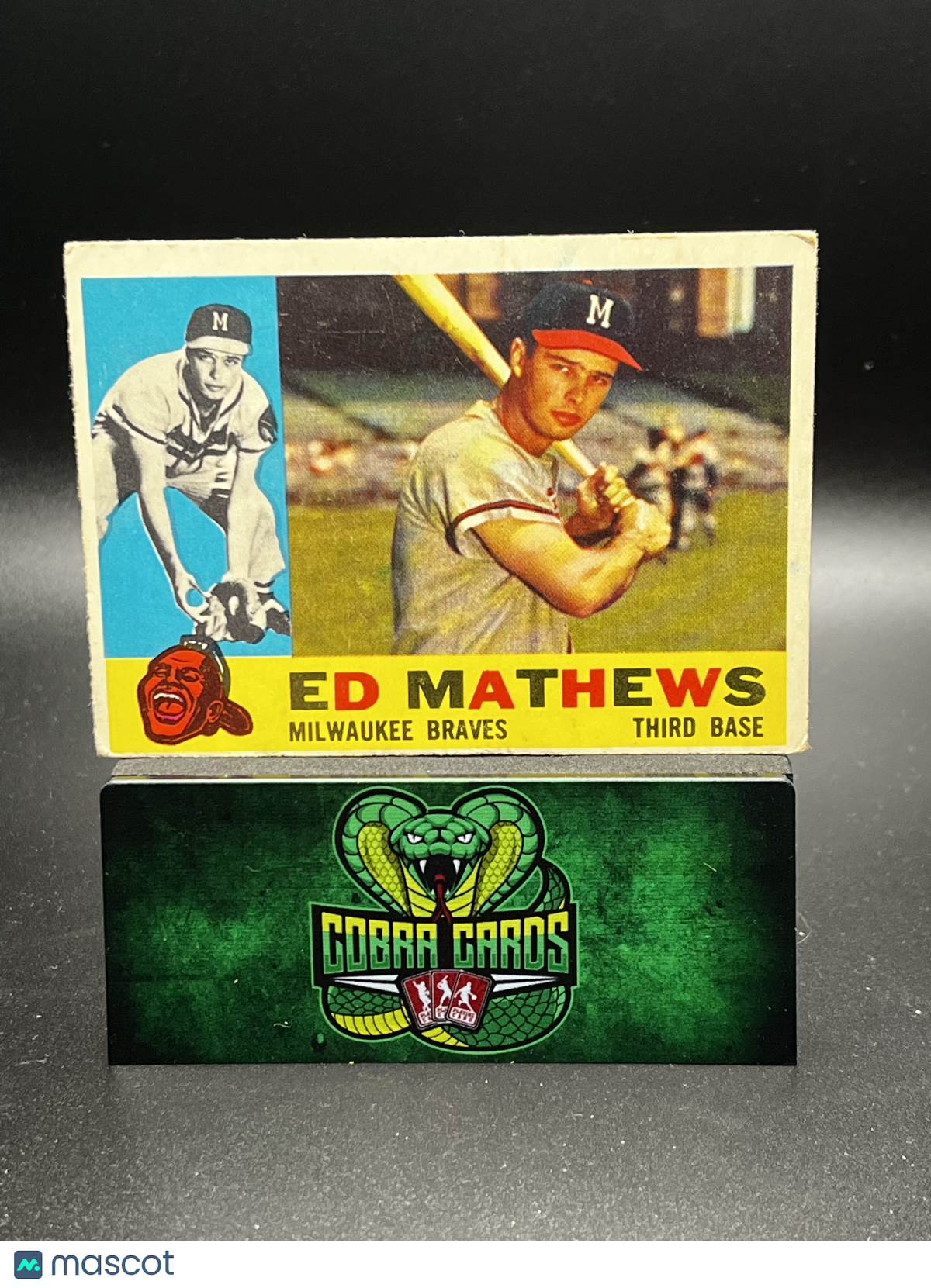 1960 Topps Ed Mathews #420