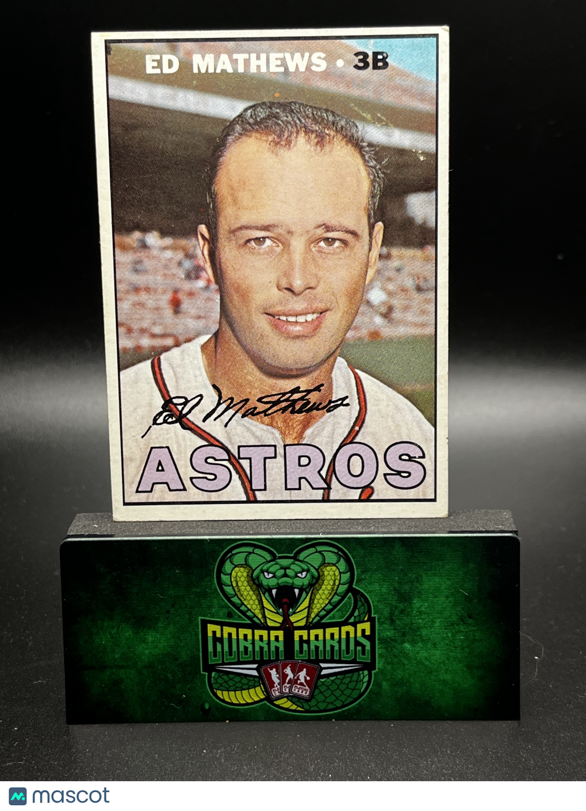 1967 Topps Ed Mathews #166