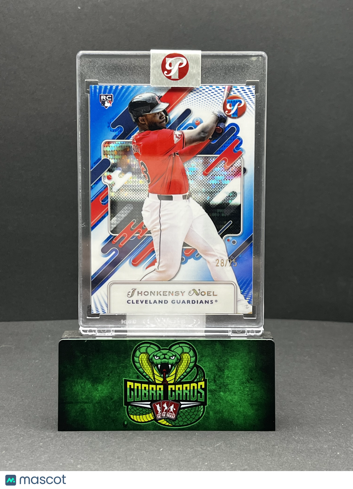 2025 Topps Pristine Jhonkensy Noel #96 Blue RC 28/75