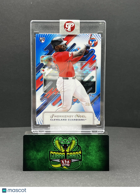 2025 Topps Pristine Jhonkensy Noel #96 Blue RC 28/75
