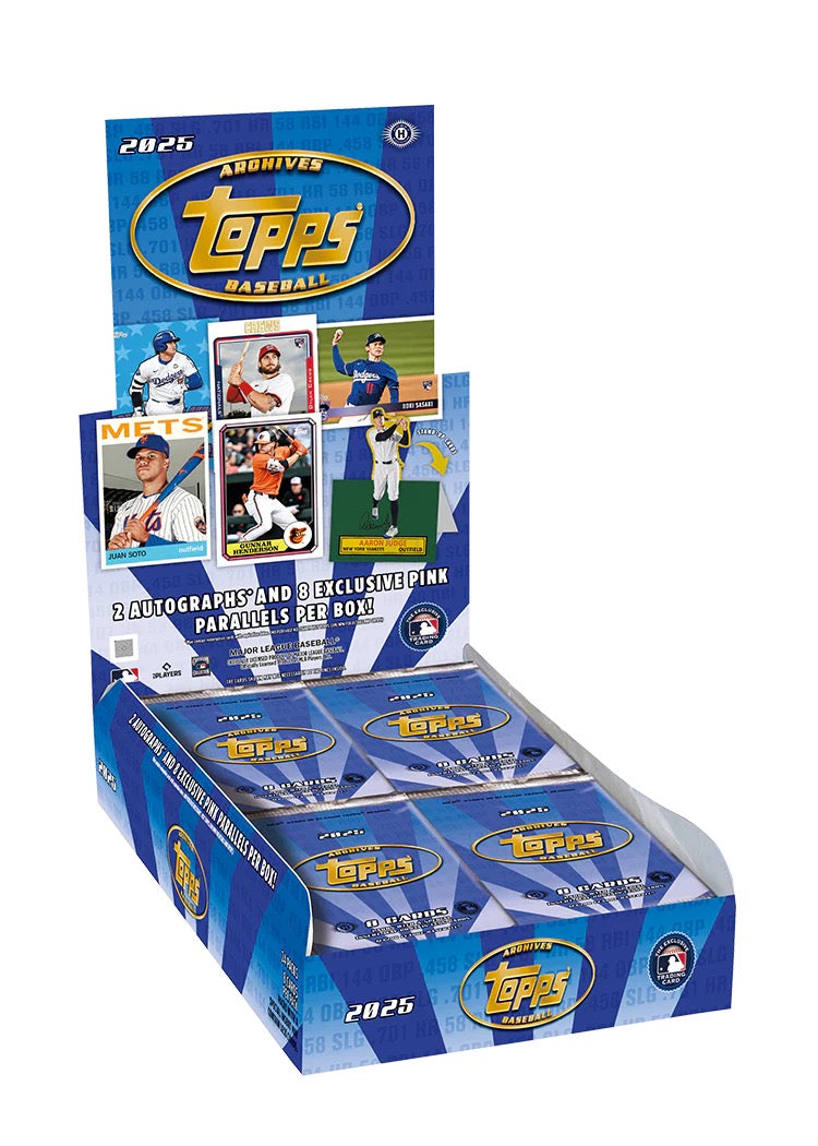 2025 Topps Archives Hobby Box