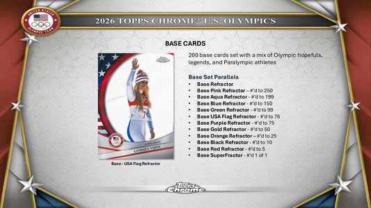 2026 Topps Chrome U.S. Olympics Hobby Box