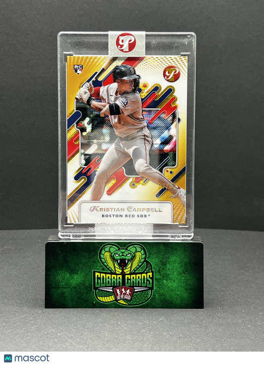 2025 Topps Pristine Kristian Campbell #81 Gold 21/50 RC
