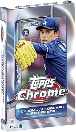 2025 Topps Chrome Baseball Hobby Box