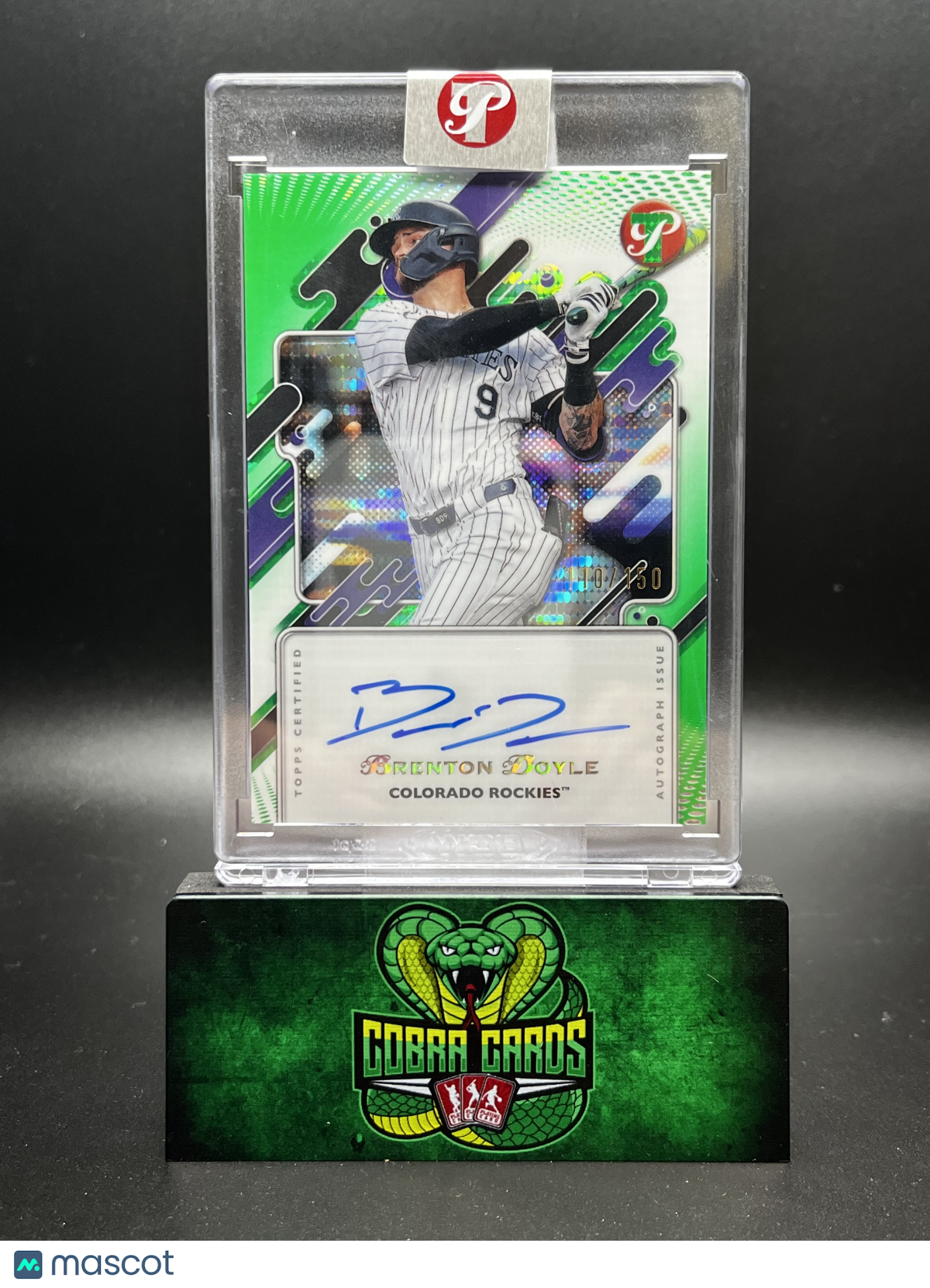 2025 Topps Pristine Brenton Doyle #PA-BD Green 119/150