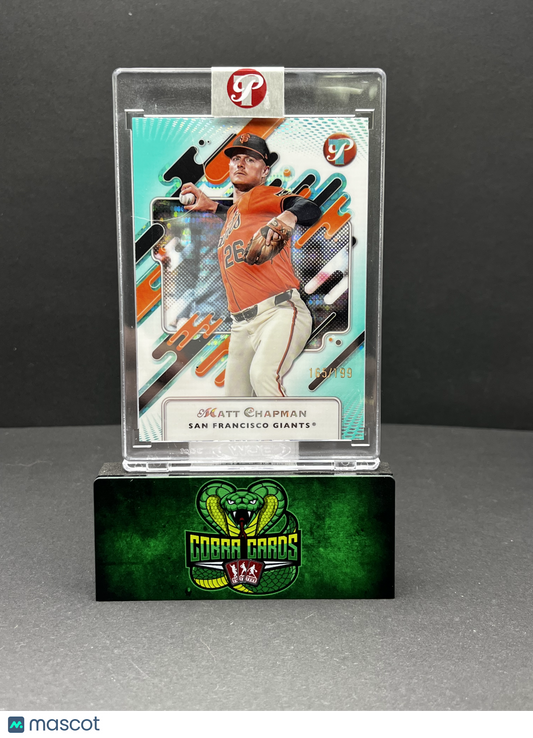 2025 Topps Pristine Matt Chapman #236 Aqua 165/199