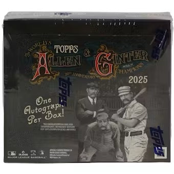 2025 Topps Allen & Ginter X Baseball Box