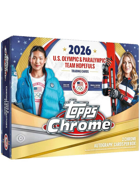 2026 Topps Chrome U.S. Olympics Hobby Box