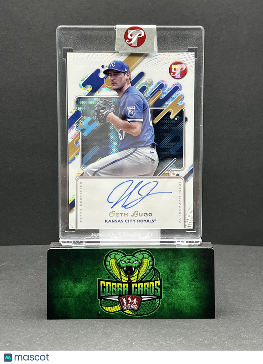 2025 Topps Pristine Seth Lugo #PA-SL Refractor Encased Pristine Autographs
